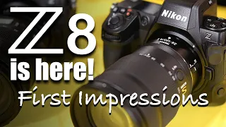 Nikon Z8 is here FINALLY!! First impressions & more