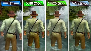 Indiana Jones and the Emperor's Tomb (2003) PS2 vs XBOX vs XBOX 360 vs PC (Graphics Comparison)