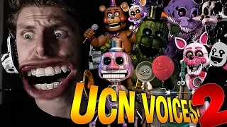 MORE FNAF UCN VOICE IMPRESSIONS! | Ultimate Custom Night (ft. Twisted Animatronics)