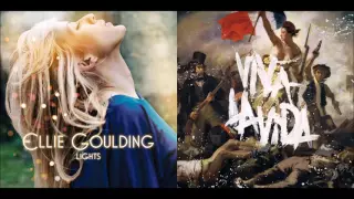 Viva La Starry Eyes - Ellie Goulding vs. Coldplay (Mashup)