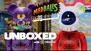 MadBalls Horn Head and Oculus Orbus Bearbrick Unboxing! - Unboxed EP107