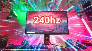 ASUS PG258Q Review!  The Best 240hz Monitor Yet?!?!