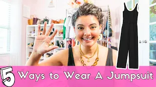 5 Ways To Wear A Jumpsuit | How To Wear A Jumpsuit To Work | How To Wear A Jumpsuit 2020