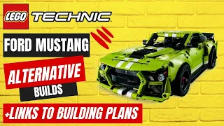 Lego 42138 Ford Mustang Shelby GT500 alternative builds | Top 6 of 2023 | Alternate builds