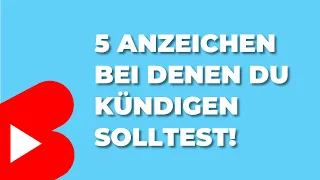 🤔 Hast du 1-5 schon erlebt? #kündigung #job