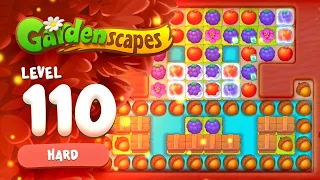 Gardenscapes - Hard Level 110