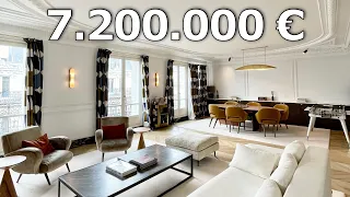 Visite d'un appartement d'exception à Paris Champs-Élysées 7.200.000€