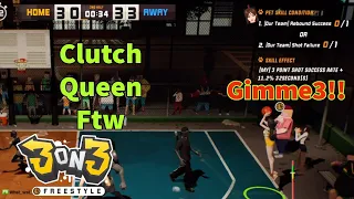 My Ox queen clutches this close 2v3 in 3on3 Freestyle