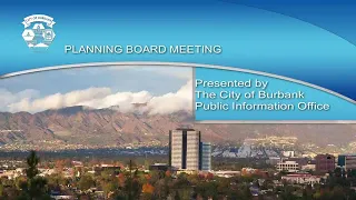 Burbank Planning Commission Meeting - May 22, 2023