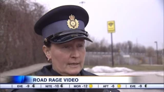 Video: Terrifying road rage incident on Toronto highway