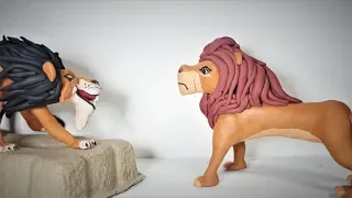 [Lion king] making Mufasa with polymer clay