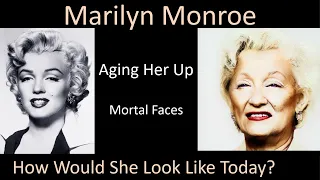 Aging MARILYN MONROE to See How She Might Look Today