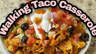 Walking Taco Casserole