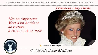 Lady Diana Spencer Princesse🔮 Contact médiumnique via mon guide  ✍Ecriture Automatique