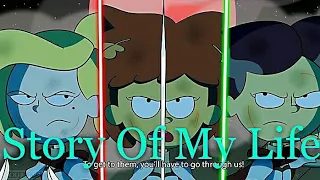 #Amphibia #Anne #Sasha #Marcy /AMV/ [Story Of My Life]