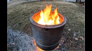 Smokeless Burn barrel or firepit? Why not both?