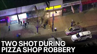 Philly pizza shop shooting: Mother, daughter wounded during robbery attempt, suspect in custody