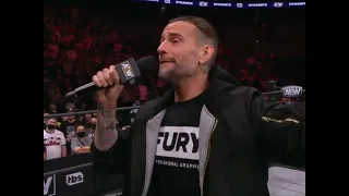 CM Punk mentioning MJF WWE Offer