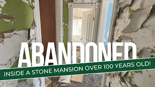 Abandoned Saskatchewan: Huge stone prairie mansion known as the "Mann house"
