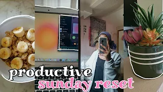 vlog: SUNDAY RESET ROUTINE | preparing for a new week :)