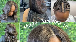 Magic Part Install | No closure No Glue No Thread No Lace | Undetectable part