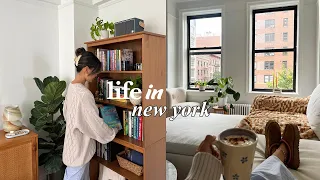 LIFE IN NYC | cozy fall days, adjusting to new season, trying new recipes