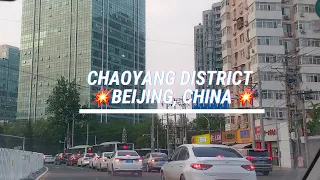 BEIJING 4K EVENING DRIVE OUT 2021~ CHAOYANG DISTRICT, CHINA VLOG #2 ~ CITY VIEW MOTIVATION | NBB