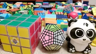 My Rubik's Cube Collection (158 Puzzles!!) | End of 2018