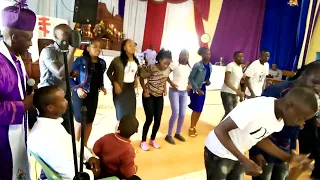 AIPCA mathare no 10 youth perform during ken's ordination at AIPCA muthiria church.it was🔥🔥🔥💞💞🎶