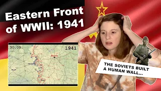 American Reacts to Eastern Front of WWII animated: 1941