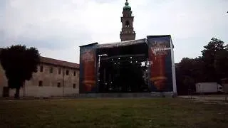 The Black Crowes - soundcheck  Vigevano 7-07-2011