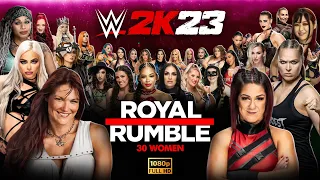 WWE 2K23 | 30 Women Royal Rumble Gameplay