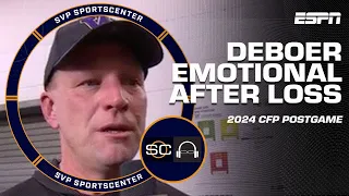 Kalen DeBoer emotional after National Championship loss: 'These memories are special' | SC with SVP