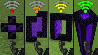 nether portals with different Wi-Fi in Minecraft