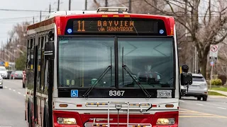 TTC Toronto Canada Bus driver and passanger fight in transit bus. Angry passerger and driver .