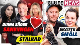 DIANA BERÄTTAR SANNINGEN OM BEN! #ClueeNews JOCKE & JONNAS SKATTESMÄLL..TOVA HELGESSON BLIR STALKAD!