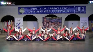 Saman by Kencana Pradipa Leads Indonesia to be the "ABSOLUTE WORLD CHAMPION OF FOLKLORE" in Bulgaria