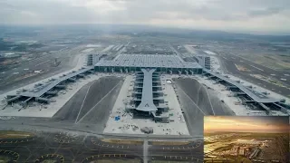 Turkey Opens World's Biggest Airport - Istanbul New Airport (200 million passengers a year)