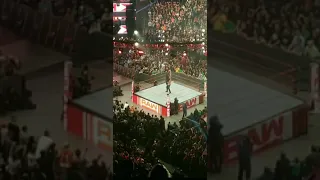 Undertaker delivers a Tombstone to Elias, crowd counts the pin - Raw After Mania 2019