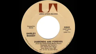 1972 Shirley Bassey - Diamonds Are Forever (stereo 45)