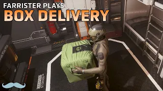 Starter Ship Box Delivery Contracts Gameplay | Star Citizen 3.23 4K Gameplay
