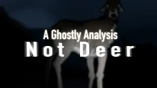 A Ghostly Analysis | Not Deer