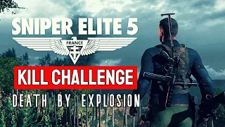 Sniper Elite 5 Campaign - The Atlantic Wall Kill Challenge Gameplay.