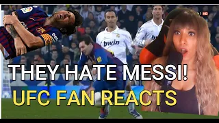 American UFC Fan REACTS 12 Players HATE MESSI