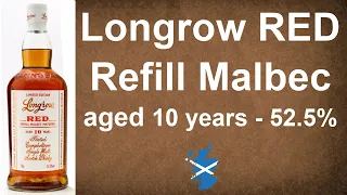 Longrow Red aged 10 years Refill Malbec with 52.5% Single Malt Scotch Whisky Review by WhiskyJason