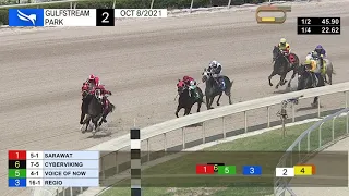 Gulfstream Park October 8, 2021 Race 2