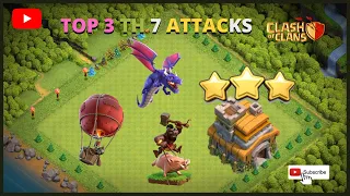 Top 3 Best TH7 Attack Strategies in 2021 (Clash of Clans)