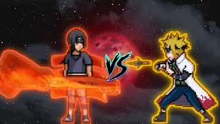 Itachi Uchiha VS Minato Hokage in Jump Force Mugen