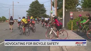Ride of Silence honors lives lost in Greensboro, advocates for safer cycling 