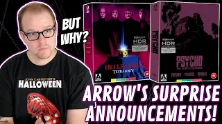 Arrow Video's SURPRISE February 2024 Announcements! - More Hellraiser and PSYCHO 4K Boxsets!